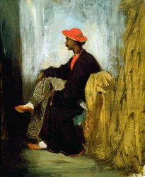Estudio de un indio de Calcuta, 1823